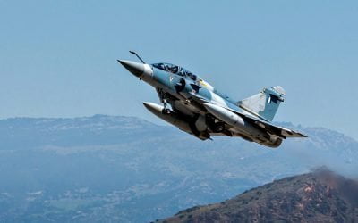 Ελληνικό Mirage καταδιώκει τουρκικό F-16 | VIDEO