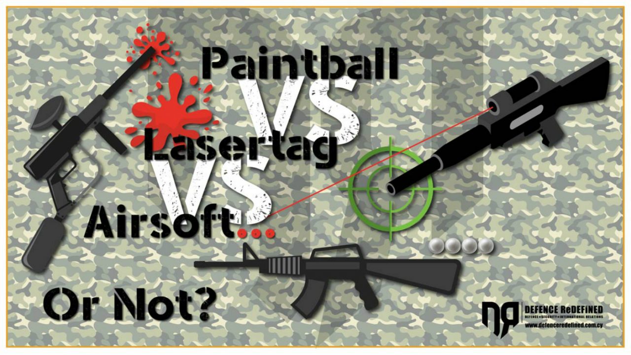 Paintball vs Lasertag vs Airsoft....or not? DEFENCE ReDEFiNED News