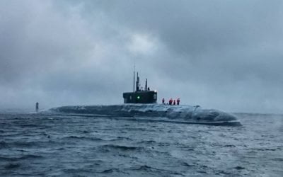Ρωσία | Ένταξη του υποβρυχίου “Πρίγκιπα Βλαντίμιρ” στο Πολεμικό Ναυτικό της χώρας- VIDEO