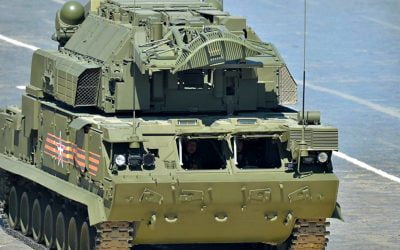 Protection of Russian critical infrastructure with modified TOR-M2 anti-aircraft system