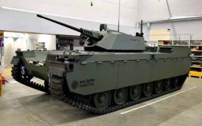 The unmanned X-type tank shows the future | VIDEO