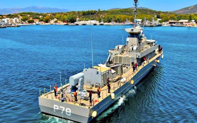 Arrival of FAMC KARATHANASIS at Salamis Naval Station / Amfiali | Photos & VIDEO