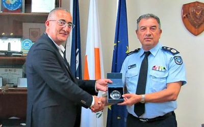 Deputy Chief of Police meets the Liaison Officer of the Frontex Organization