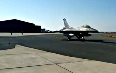 Προσγειώθηκαν στην Πάφο τα ελληνικά F-16 | VIDEO