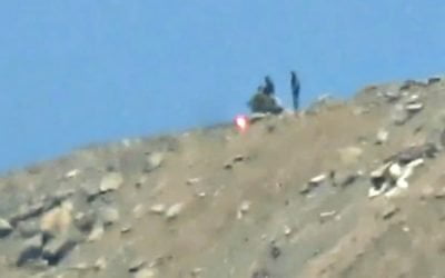 Φερόμενη ενέδρα σε Τούρκους στρατιώτες με αντιαρματικό πύραυλο | VIDEO
