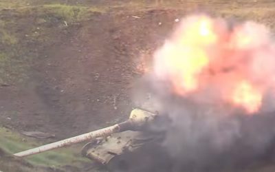 Εθνική Φρουρά | Καταιγισμός πυρών από πληρώματα BMP-3 κατά παροπλισμένων ΑΜΧ-30 – Φωτογραφίες και VIDEO