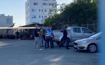 All 64 illegal immigrants who arrived in Larnaca transferred to “Pournara”
