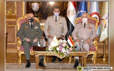 Zervakis in Egypt, meetings with Egyptian Defence Minister and Chief of the Armed Forces