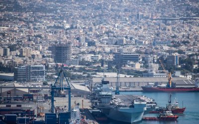 Impressive images of HMS Queen Elizabeth in Limassol – Photos