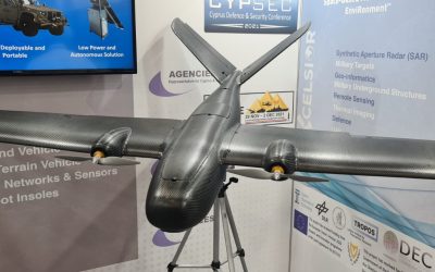 OBSERVER-121 | The Cypriot tactical unmanned aerial vehicle (UAV) showcased at DEFEA – Photos
