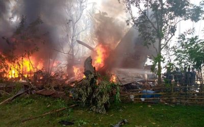 Dozens of soldiers killed in Philippine C-130 plane crash – Photos