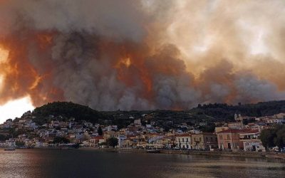 Ελλάδα | Δραματική Κατάσταση με πυρκαγιές – Συνδρομή Ενόπλων Δυνάμεων και Κυπριακής Αποστολής – VIDEO