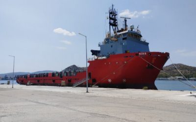 Κατάπλους Πλοίου Γενικής Υποστήριξης “AIAS” στο Ναύσταθμο Σαλαμίνας