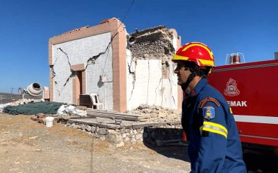 Κρήτη | Ένας νεκρός και επιχειρήσεις απεγκλωβισμού μετά τον σεισμό των 5,8 ρίχτερ