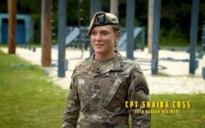First woman to lead US Army Rangers in combat