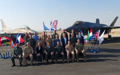 Blue Flag 2021| Ο Διοικητής Αεροπορίας στην Ημέρα Διακεκριμένων Προσώπων της Άσκησης