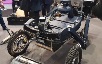 Milipol 2021 | Thalamus – Το νέο αυτόνομο ρομπότ της Glocal Robotics –  Φωτογραφίες