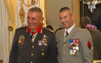 Στρατηγός Φλώρος | Ύψιστη τιμή το μετάλλιο της Λεγεώνας της Τιμής στο Παρίσι