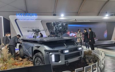 ADEX 2021 | Νέο Μη Επανδρωμένο Όχημα από την Hyundai Rotem με Drone και Οπλισμό