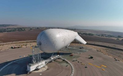 Israel launches inflatable missile detection system