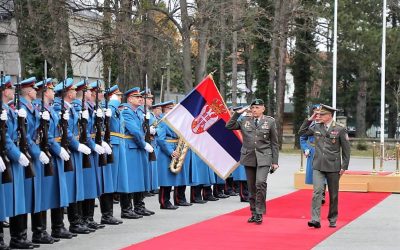 Chief of Defence’s official visit to Serbia – PHOTOS & VIDEO
