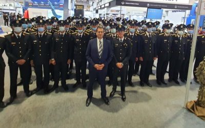 EDEX 2021 | Η διοίκηση της Αστυνομικής Ακαδημίας της Αιγύπτου επισκέφθηκε το περίπτερο της Double Action Defence