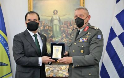 Chief of Defence | Meeting with Ambassador of Qatar to Greece