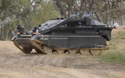 Rheinmetall | The German tech firm unveils its new robo-tank – VIDEO