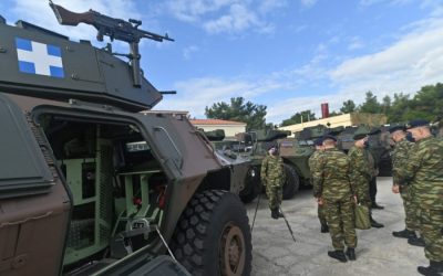 Ελληνικός Στρατός | Παραλαβή πρώτων τεθωρακισμένων οχημάτων Μ1117