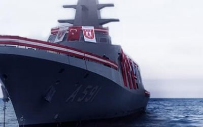 Turkey | TCG Ufuk Intelligence Vessel officially in service
