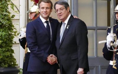 “One Ocean” | Nikos Anastasiadis meets with Emmanuel Macron and John Kerry