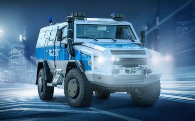 Rheinmetall | Survivor R is the new tactical vehicle of the German Federal Police