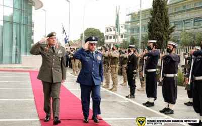 Επίσκεψη Αρχηγού Ενόπλων Δυνάμεων της Σαουδικής Αραβίας στην Κύπρο