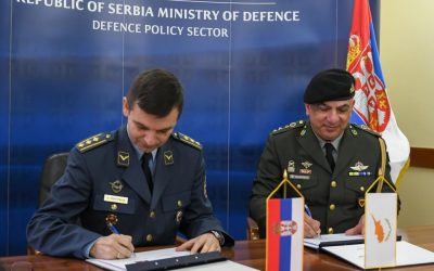 Cyprus – Serbia | Signing of a Bilateral Defence Cooperation Program between the Armed Forces