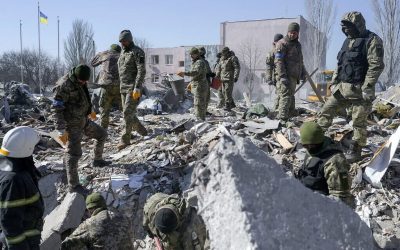 Ukraine | Complete destruction of Ukrainian barracks in Mykolaiv
