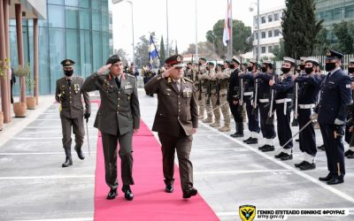 Επίσκεψη Αρχηγού Ενόπλων Δυνάμεων Αιγύπτου στην Κύπρο – Ενίσχυση αμυντικής συνεργασίας