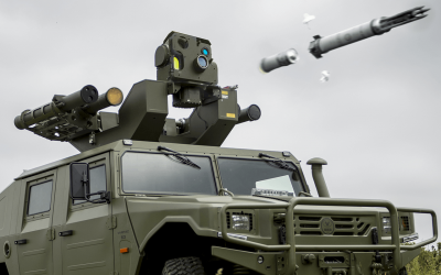 DSA 2022 | RAPIDRanger STARStreak 4×4 mobile air defence missile system of the Malaysian army
