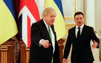 Ουκρανία | Επίσκεψη – έκπληξη του Βρετανού Πρωθυπουργού Τζόνσον