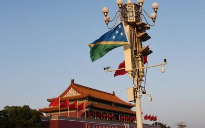 China | Signing of defence agreement with Solomon Islands