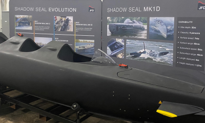 Shadow Seal | JFD’s submarine at SOFIC 2022 exhibition – VIDEO and Photos