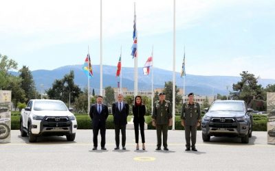 Commission “Greece 2021” | Donation of 20 vehicles to the Hellenic Army General Staff