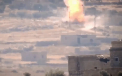 Συρία | Αντιαρματικός πύραυλος χτυπά λεωφορείο – Βαριές απώλειες για τον Συριακό Στρατό – VIDEO