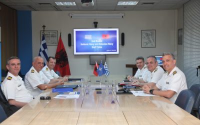 Πολεμικό Ναυτικό | Συζητήσεις για συνεργασία με την Αλβανία – Φωτογραφίες