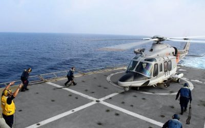 ΣΑΛΑΜΙΣ 03/22 | Η Φρεγάτα ΑΔΡΙΑΣ και ελικόπτερο AW-139 της ΕΦ σε κοινή άσκηση στην Κύπρο – Φωτογραφίες