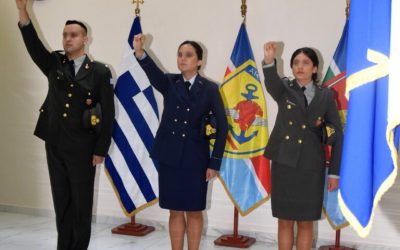 Ορκωμοσία νέων Αξιωματικών της ΣΣΑΣ – Και μία Κύπρια ανάμεσα στους απόφοιτους