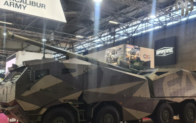 Eurosatory 2022 | Η Excalibur Army παρουσιάζει το νέο αυτοκινούμενο, πυροβόλο Morana των 155 χιλ