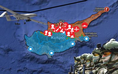 Χαρτογράφηση Δυνάμεων Κατοχής | Η επιθετική διάταξη, τα μέσα και οι τουρκικές αξιώσεις – ΔΙΑΔΡΑΣΤΙΚΟΣ ΧΑΡΤΗΣ και φωτογραφίες