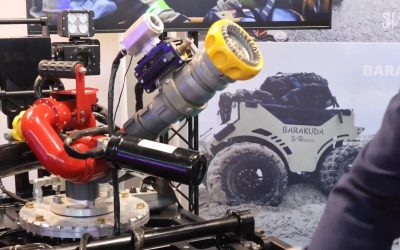 Shark Robotics | Unmanned vehicles for firefighting and the armed forces at EUROSATORY 2022 – VIDEO & Photos