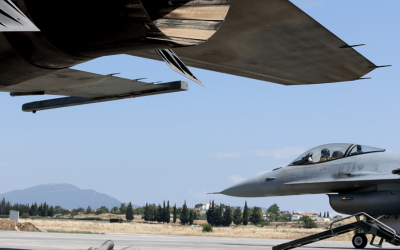 ΕΑΒ | Στους αιθέρες τα πρώτα δύο ελληνικά F-16 Viper – VIDEO