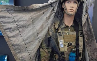 SAAB | Unveiling the Barracuda Soldier System for personal camouflage at Eurosatory